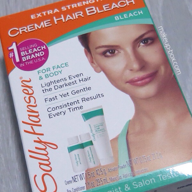 The Hairy Post Facial Hair Bleaching makeupbox Dayre