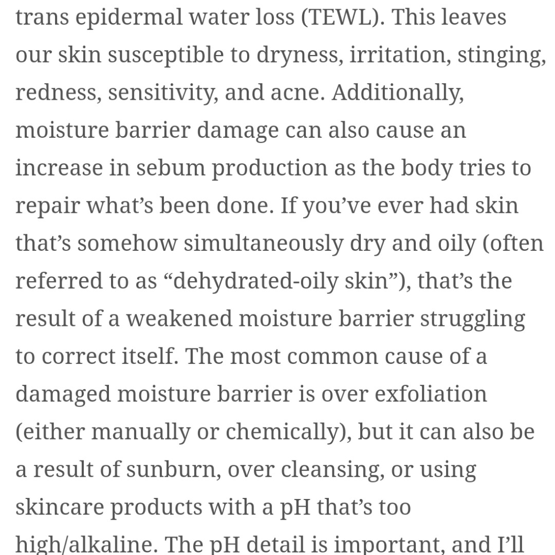 Products which saved my skin + Ceramides, Oils and the Moisture Barrier