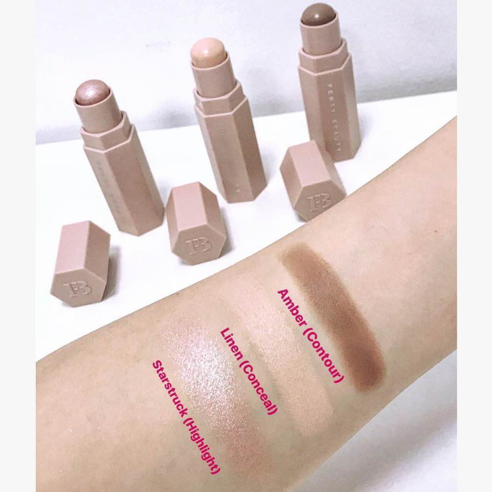 Тон в стике. Fenty Beauty корректор Amber. Fenty Beauty скульптор в стике. Консилер Fenty Beauty 140. Fenty Beauty Match Stix Amber.