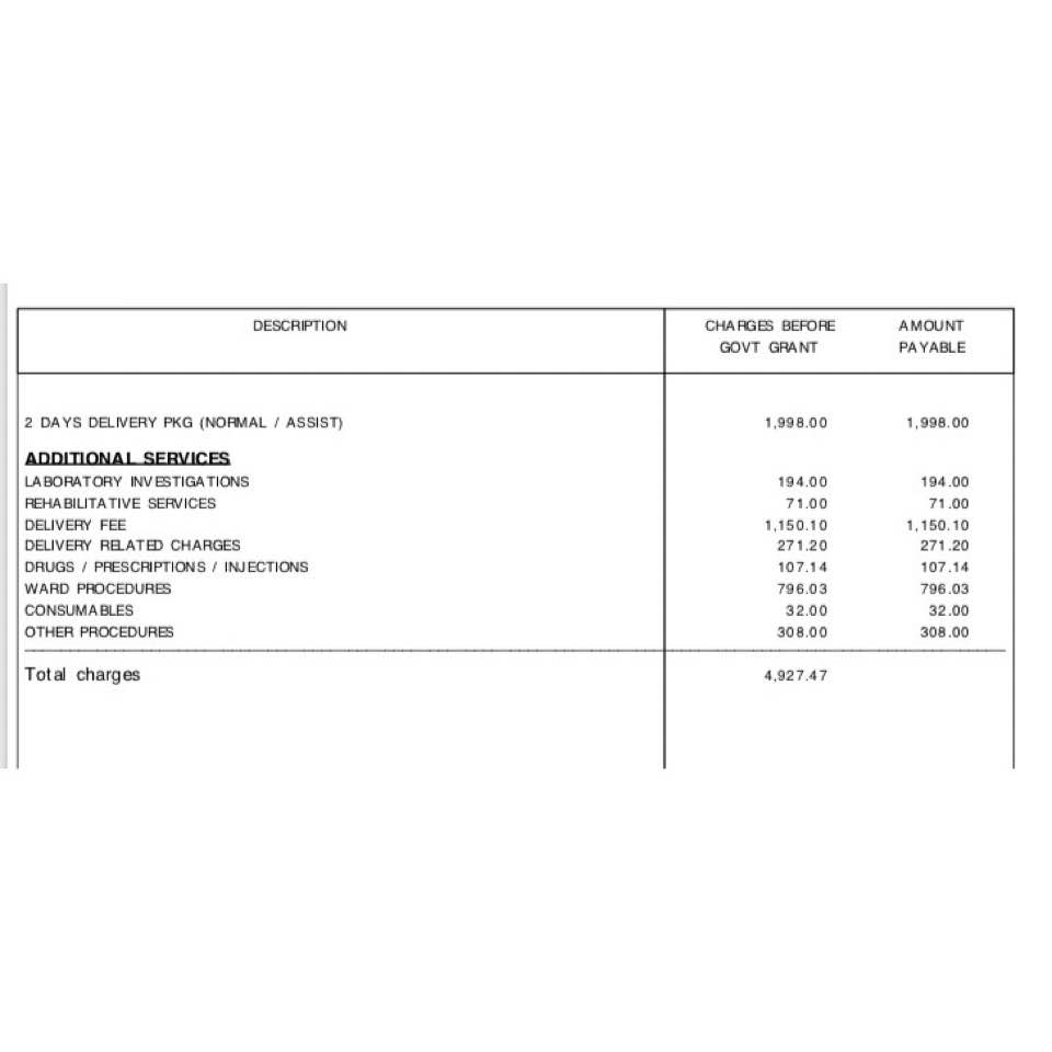 KKH Delivery Bills Ohnomymilo Dayre