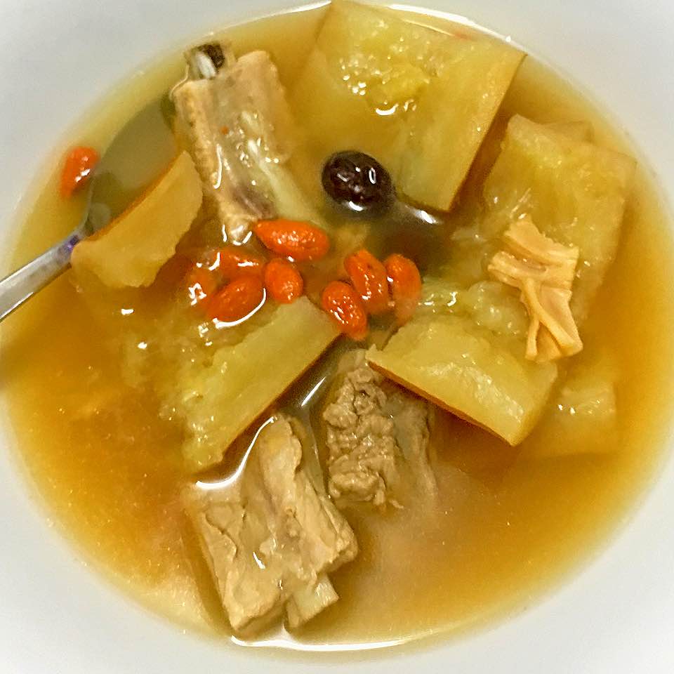 Old Cucumber Soup with Pork Ribs EMOCHEE