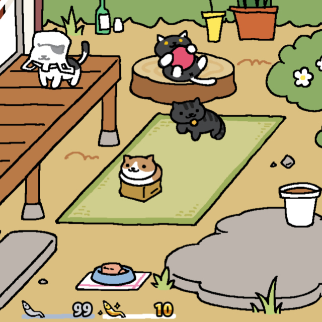 how I slowly and steadily expanded my yard in Neko Atsume mmmyyc Dayre
