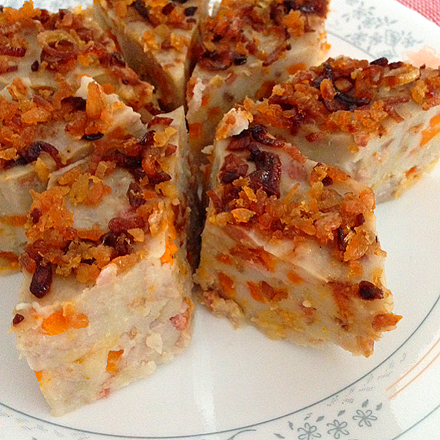 Steamed Pumpkin and Yam Cake Recipe coasterkitchen Dayre