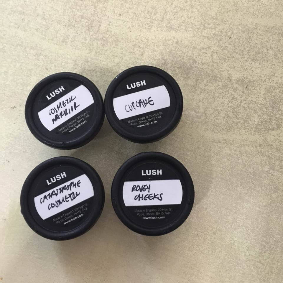 lush samples foreo txy15teen dayre