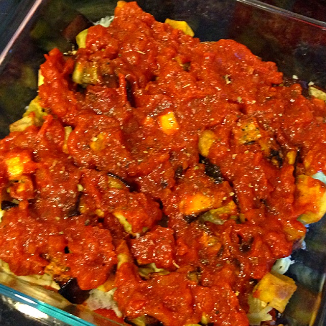 Roast Kumara & Eggplant Lasagne Recipe coasterkitchen Dayre