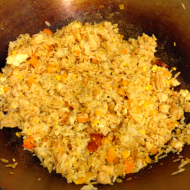 Crab Meat and Chicken Fried Rice Recipe coasterkitchen Dayre